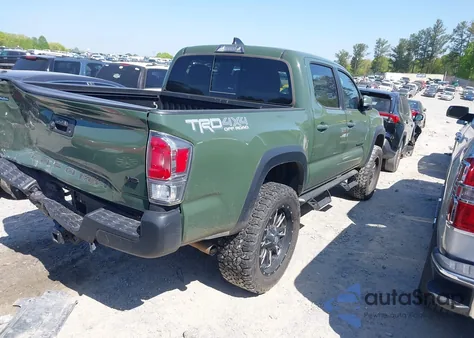 2021 Toyota Tacoma Double Cab from USA, damaged, VIN 3TYCZ5AN9MT010768